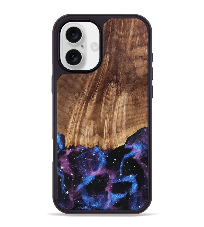 iPhone 16 Plus Wood Phone Case - Johnson (Cosmos, 825236)