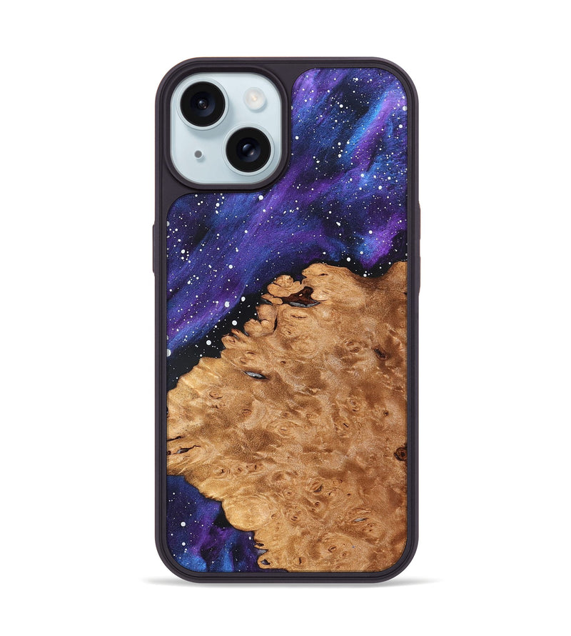 iPhone 15 Wood Phone Case - Dee (Cosmos, 825238)