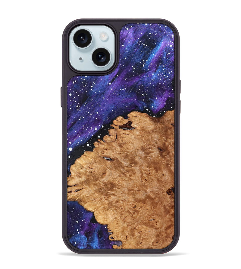 iPhone 15 Plus Wood Phone Case - Dee (Cosmos, 825238)