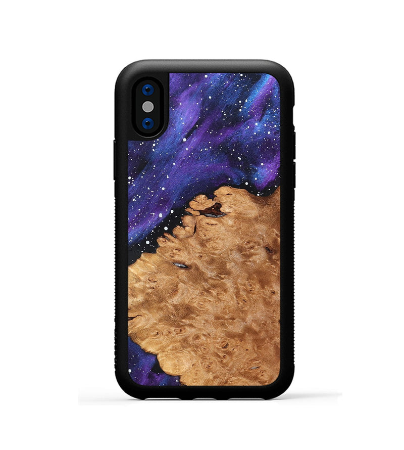 iPhone Xs Wood Phone Case - Dee (Cosmos, 825238)