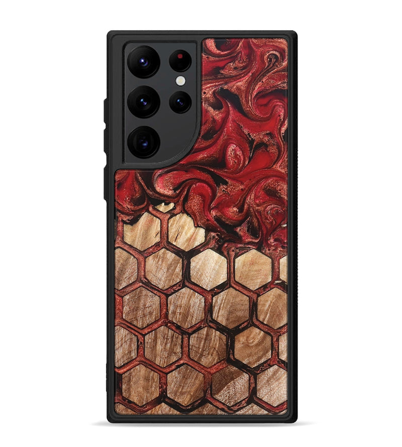 Galaxy S22 Ultra Wood Phone Case - Kaleigh (Pattern, 825239)