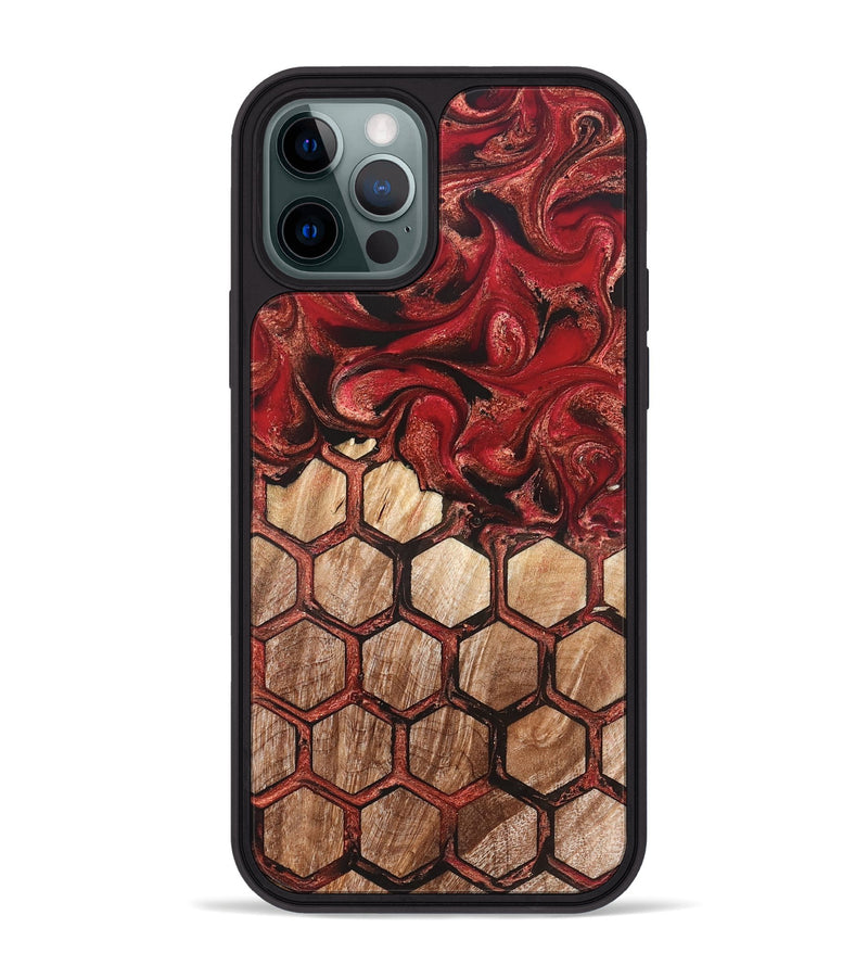 iPhone 12 Pro Max Wood Phone Case - Kaleigh (Pattern, 825239)