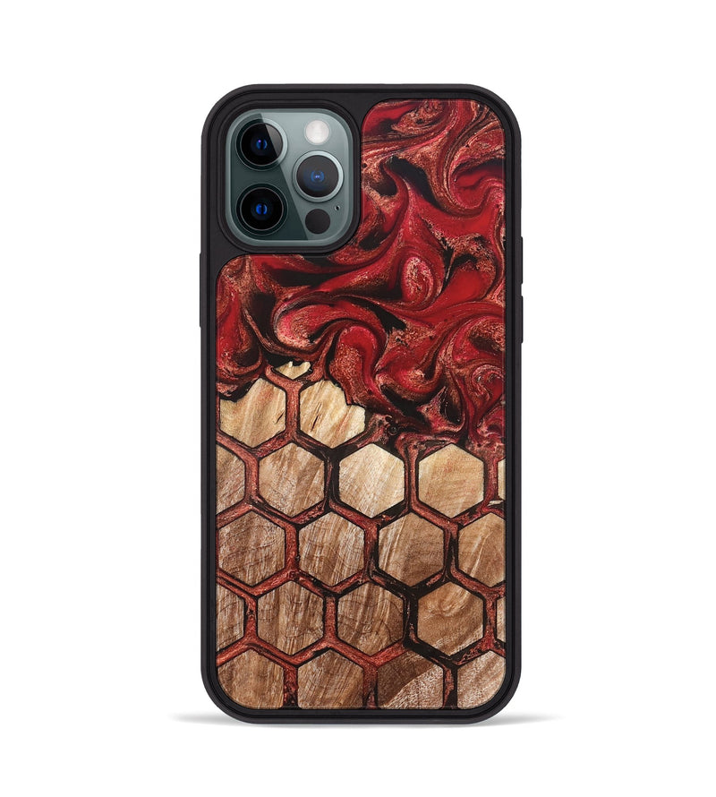 iPhone 12 Pro Wood Phone Case - Kaleigh (Pattern, 825239)