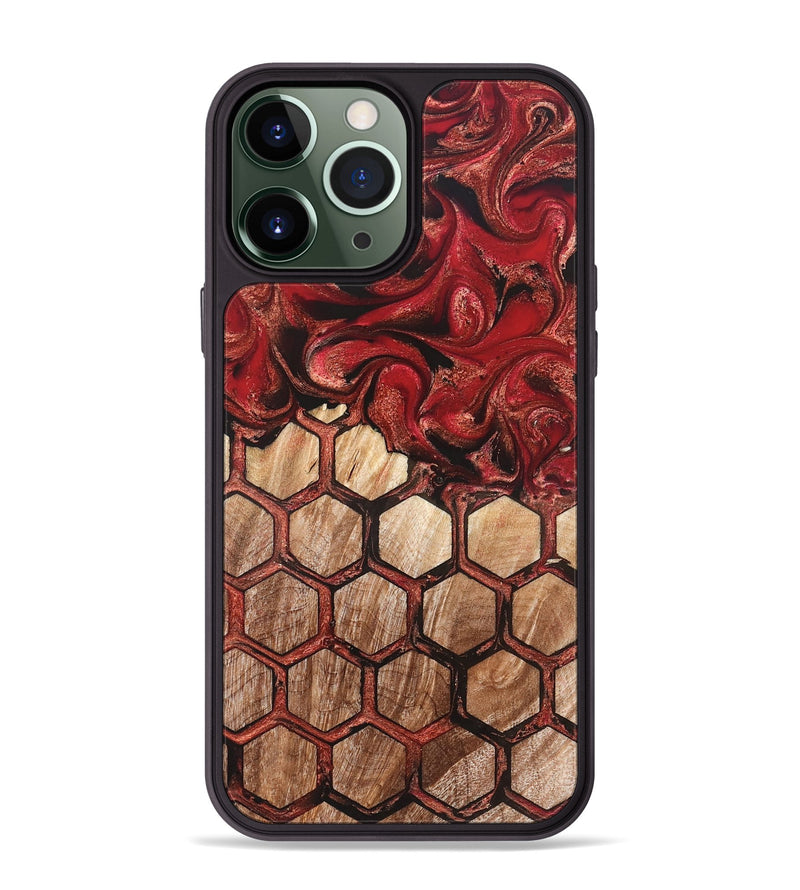 iPhone 13 Pro Max Wood Phone Case - Kaleigh (Pattern, 825239)
