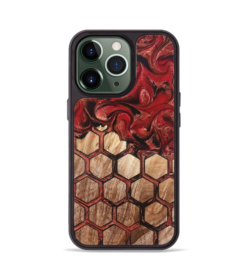 iPhone 13 Pro Wood Phone Case - Kaleigh (Pattern, 825239)