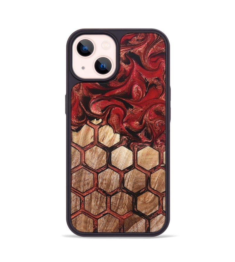 iPhone 14 Wood Phone Case - Kaleigh (Pattern, 825239)