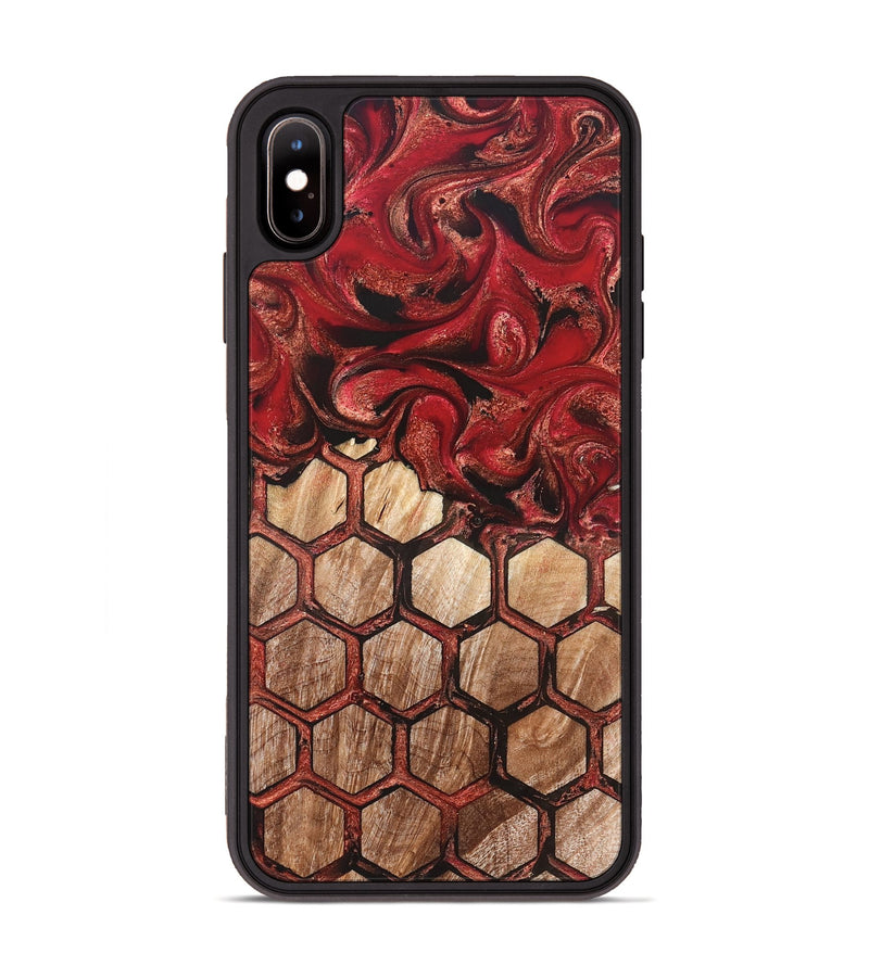 iPhone Xs Max Wood Phone Case - Kaleigh (Pattern, 825239)