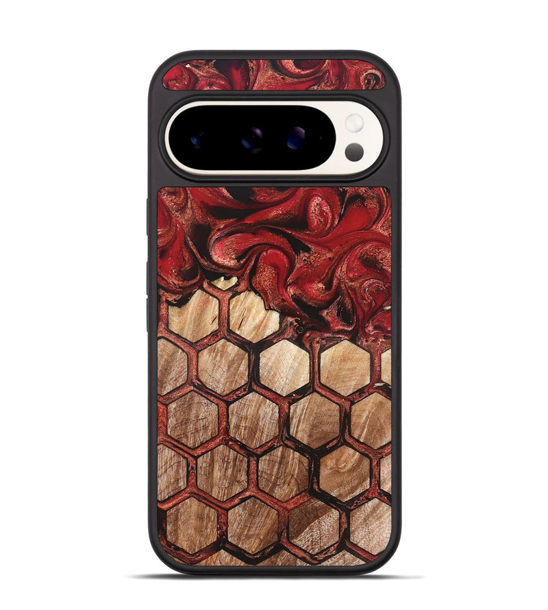 Pixel 9 Pro Wood Phone Case - Kaleigh (Pattern, 825239)