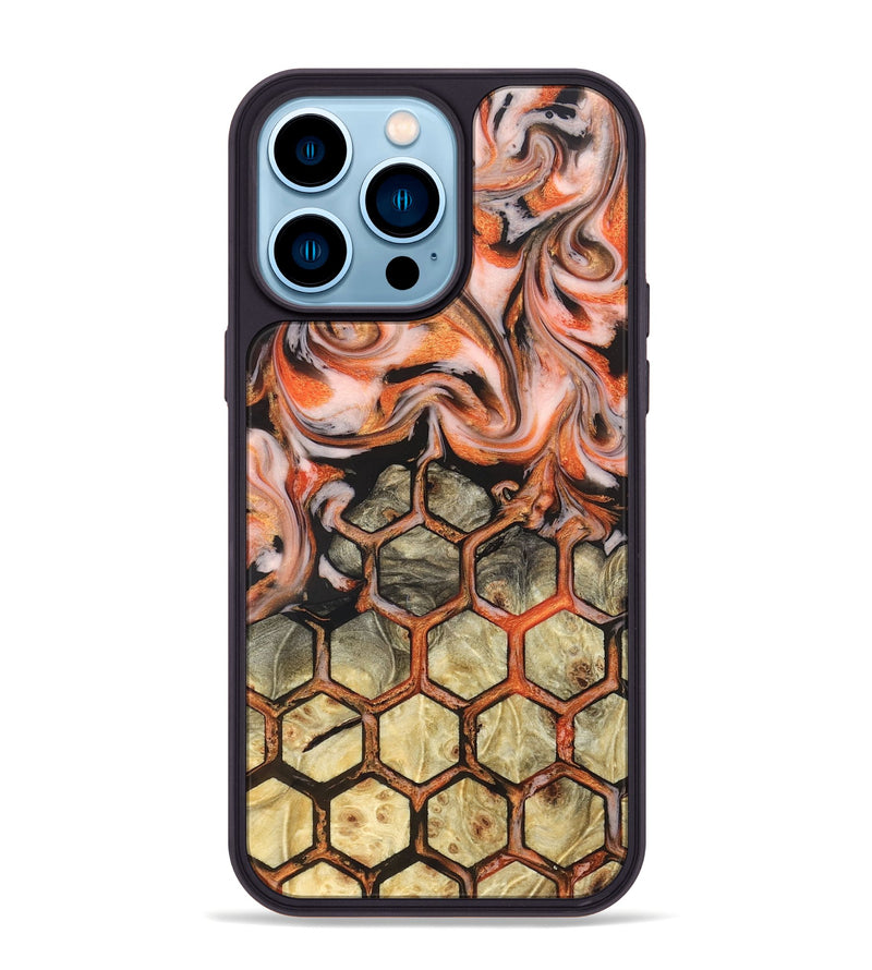 iPhone 14 Pro Max Wood Phone Case - Jaiden (Pattern, 825241)