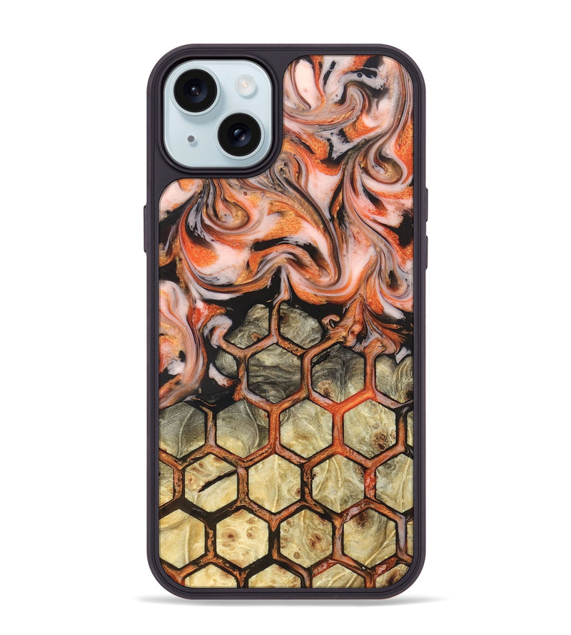 iPhone 15 Plus Wood Phone Case - Jaiden (Pattern, 825241)