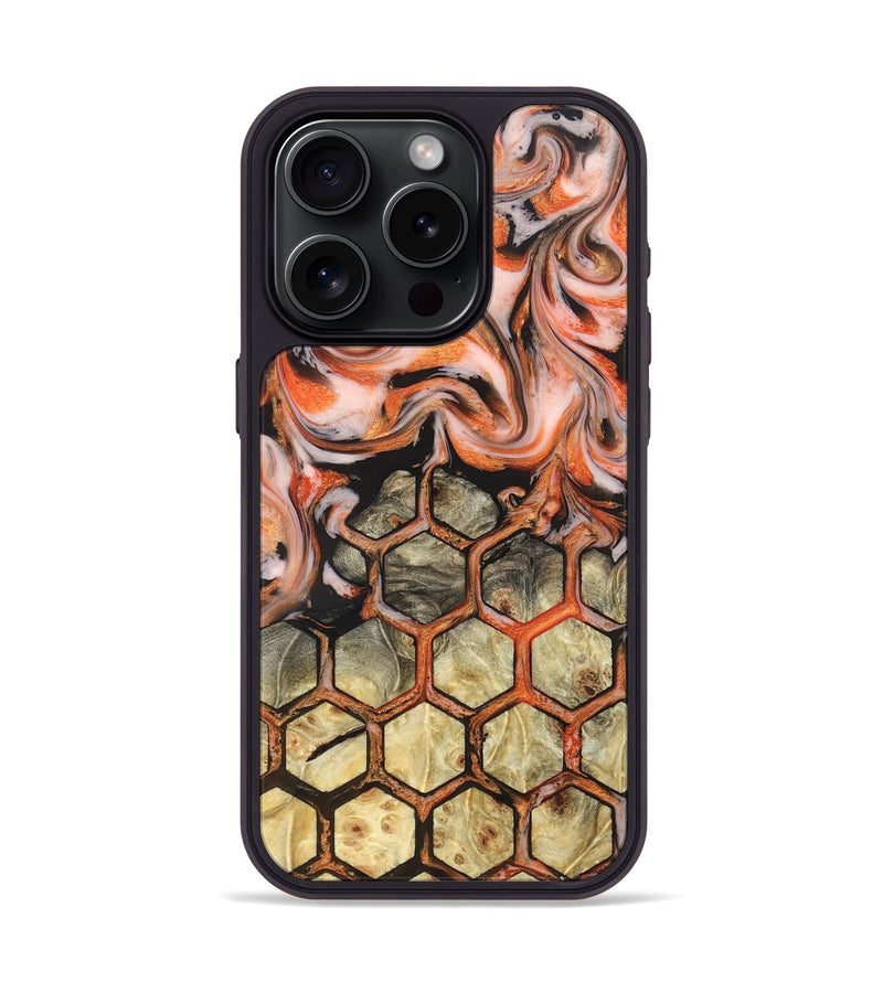 iPhone 15 Pro Wood Phone Case - Jaiden (Pattern, 825241)