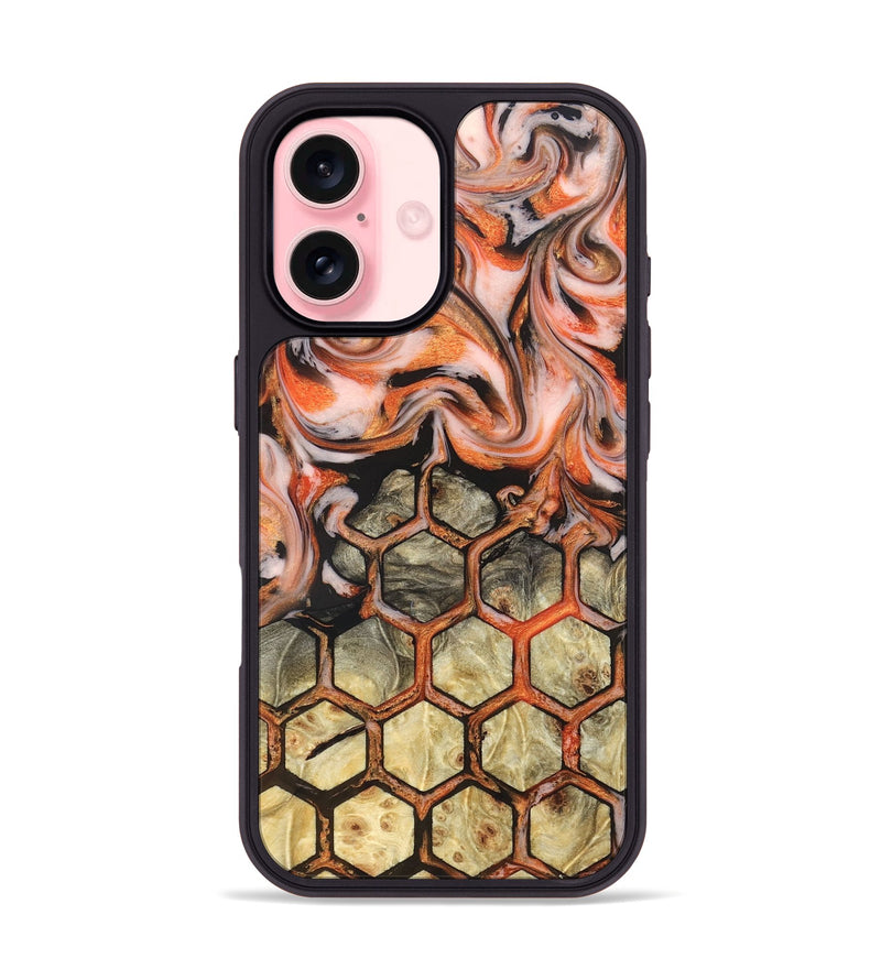 iPhone 16 Wood Phone Case - Jaiden (Pattern, 825241)