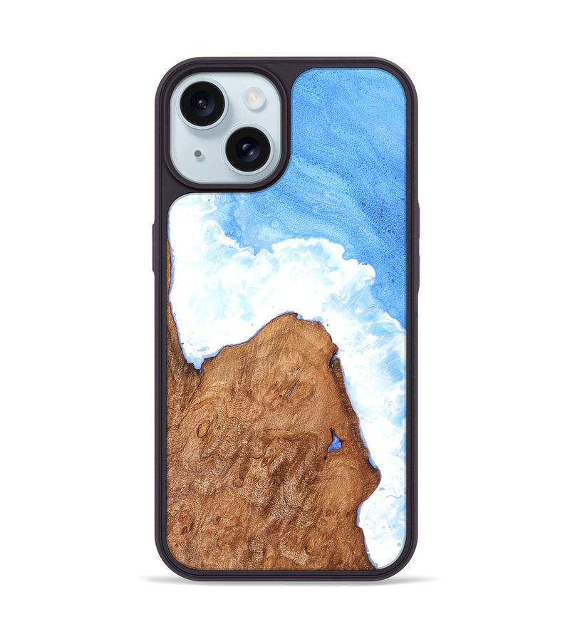 iPhone 15 Wood Phone Case - Dovie (Coastal, 825242)