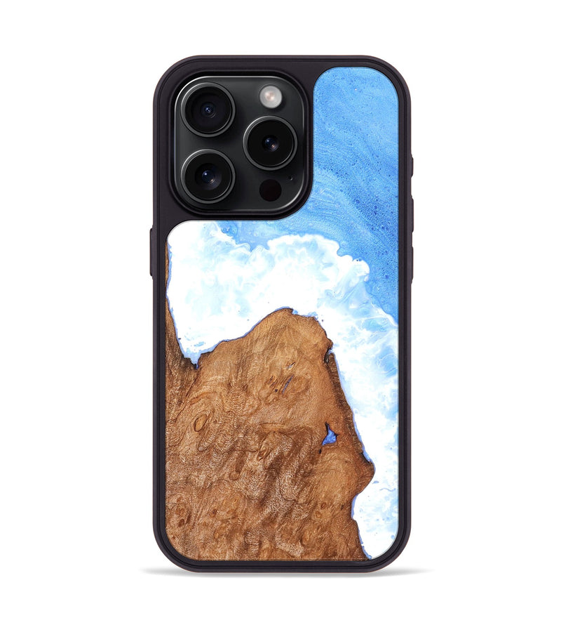 iPhone 15 Pro Wood Phone Case - Dovie (Coastal, 825242)