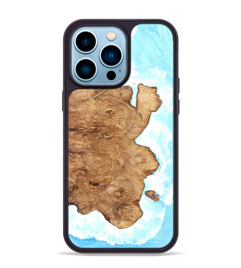 iPhone 14 Pro Max Wood Phone Case - Alida (Coastal, 825243)
