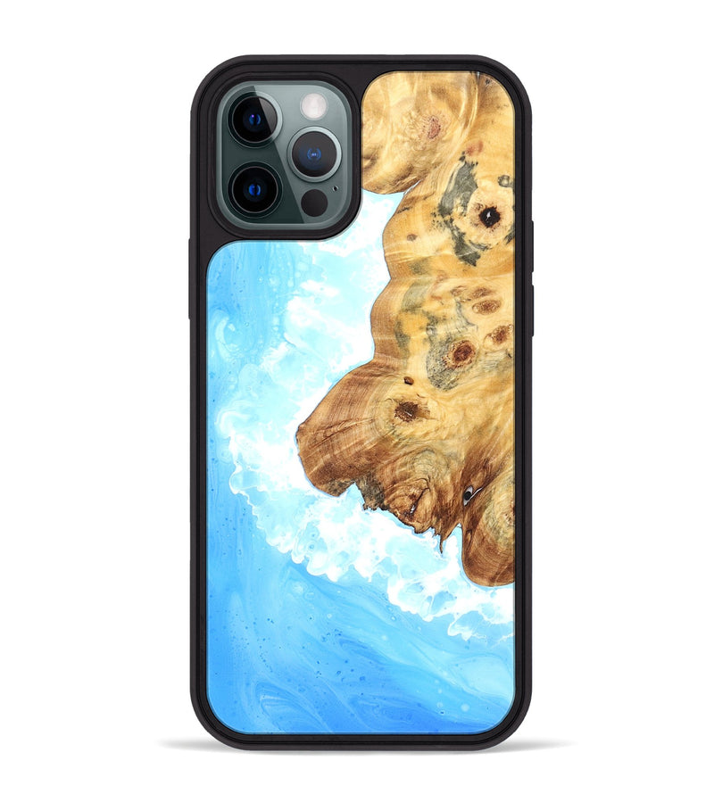 iPhone 12 Pro Max Wood Phone Case - Emmalee (Coastal, 825253)
