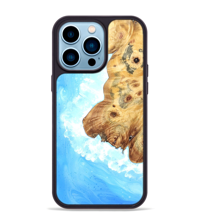 iPhone 14 Pro Max Wood Phone Case - Emmalee (Coastal, 825253)