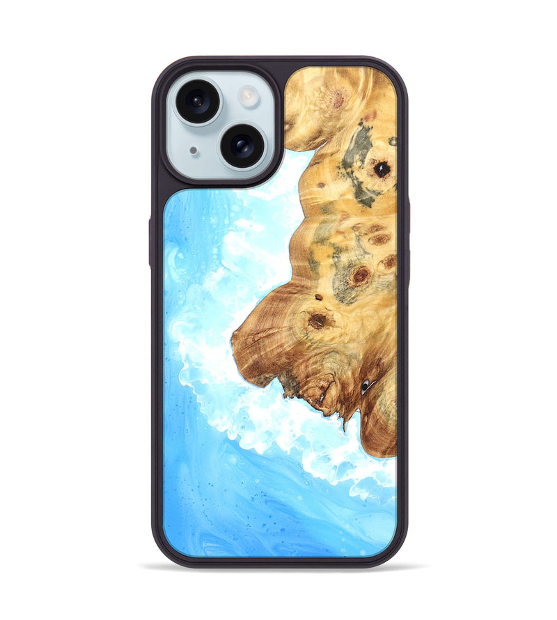 iPhone 15 Wood Phone Case - Emmalee (Coastal, 825253)