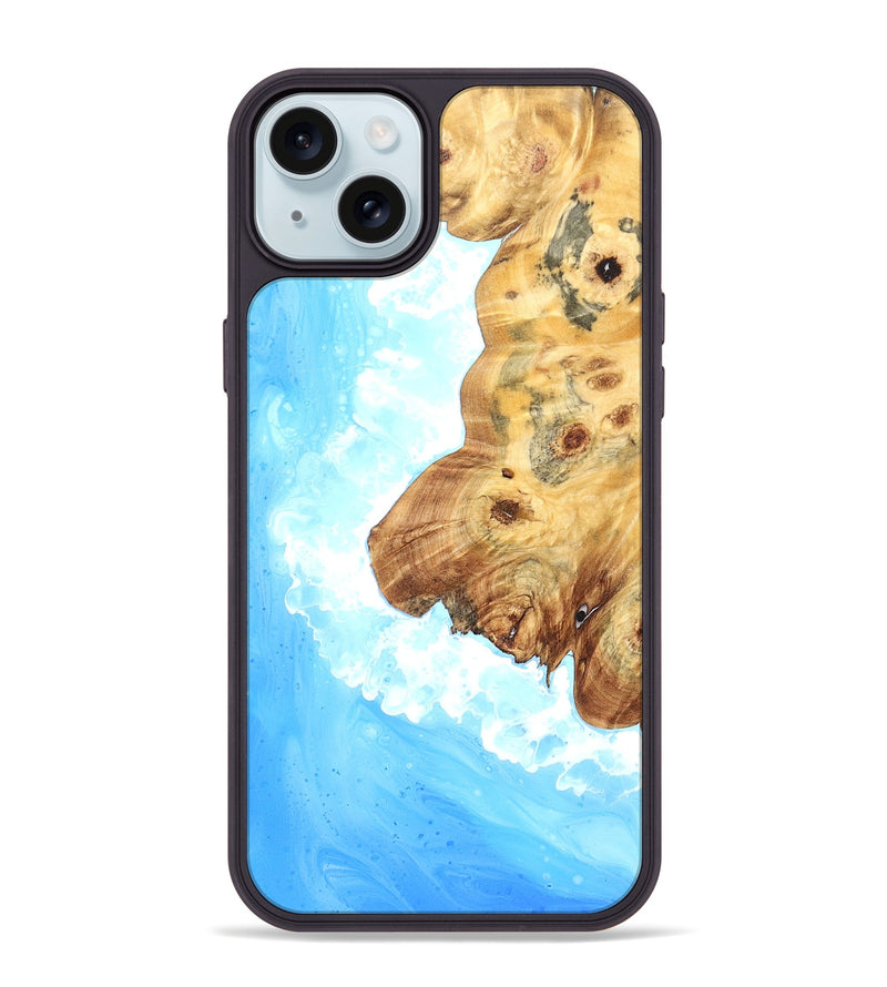 iPhone 15 Plus Wood Phone Case - Emmalee (Coastal, 825253)