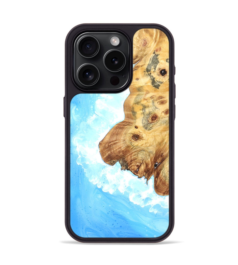 iPhone 15 Pro Wood Phone Case - Emmalee (Coastal, 825253)