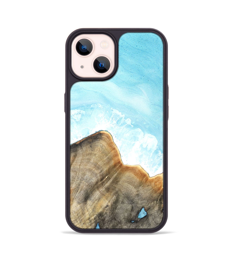iPhone 14 Wood Phone Case - Freda (Coastal, 825254)