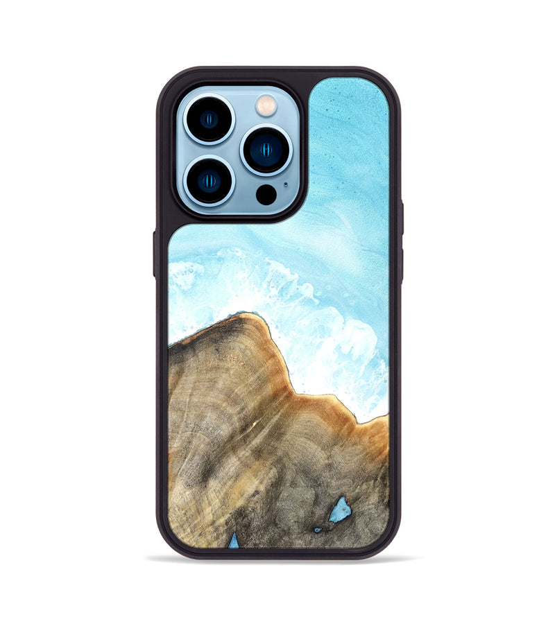 iPhone 14 Pro Wood Phone Case - Freda (Coastal, 825254)