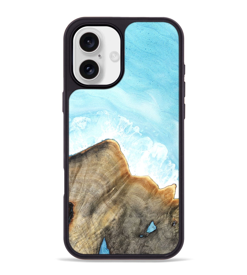 iPhone 16 Plus Wood Phone Case - Freda (Coastal, 825254)