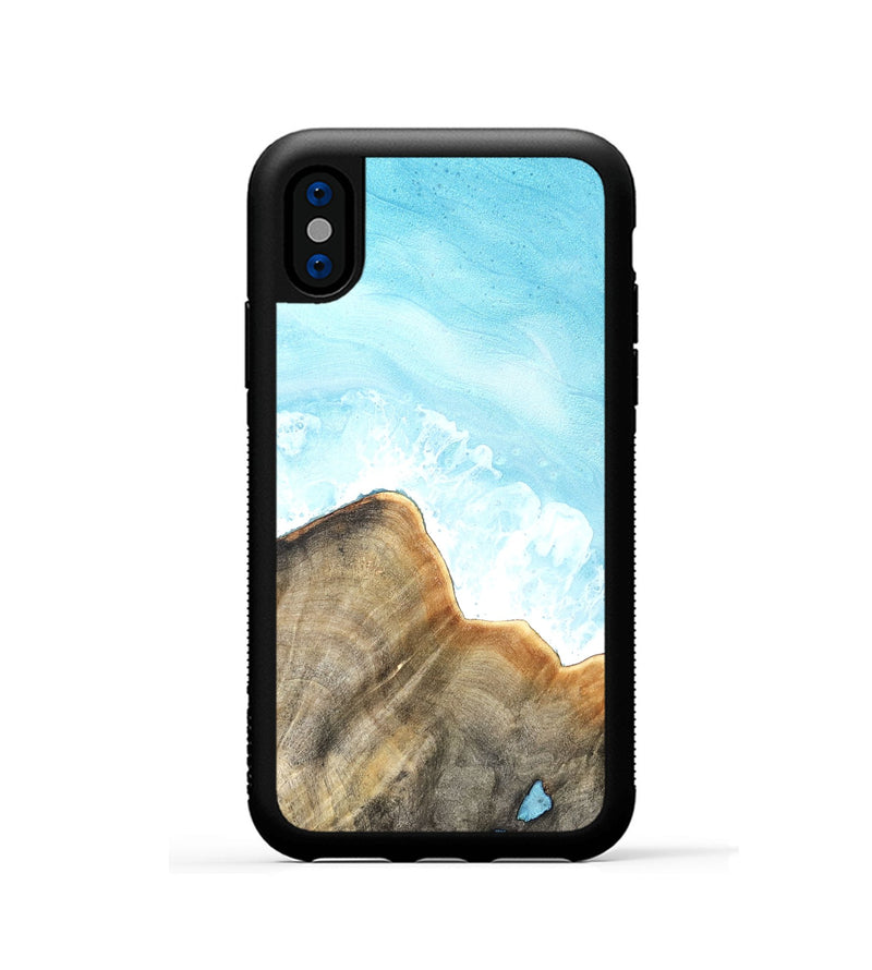 iPhone Xs Wood Phone Case - Freda (Coastal, 825254)