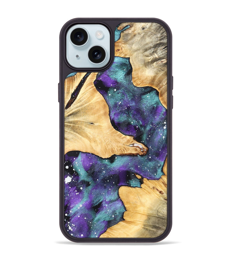 iPhone 15 Plus Wood Phone Case - Latoya (Cosmos, 825256)
