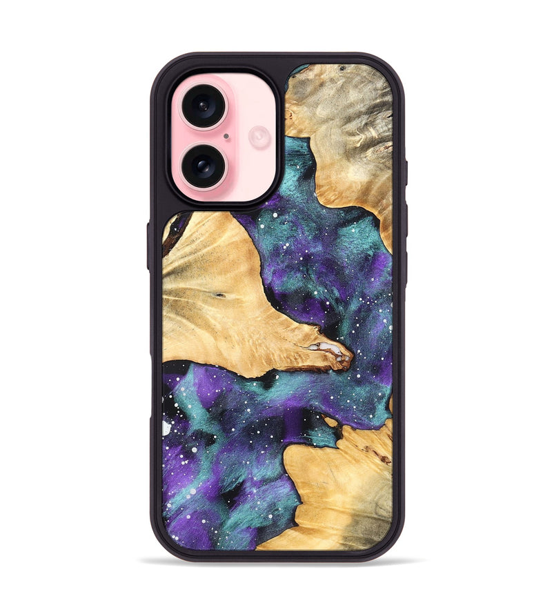 iPhone 16 Wood Phone Case - Latoya (Cosmos, 825256)
