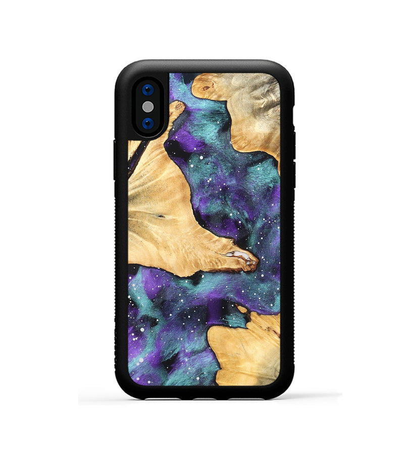 iPhone Xs Wood Phone Case - Latoya (Cosmos, 825256)