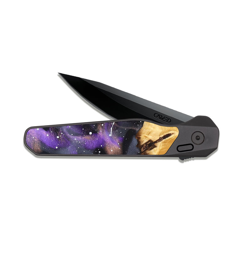 EDC Dark Slate Wood Pocket Knife - Coleman (Cosmos, 825258)
