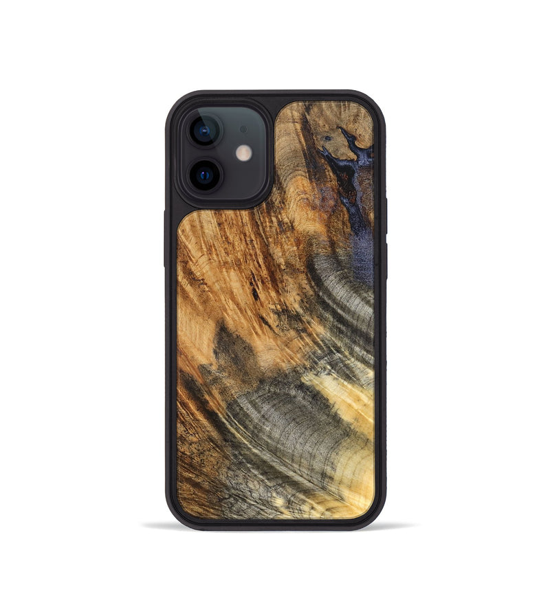 iPhone 12 mini Wood Phone Case - Vivien (Wood Burl, 825260)