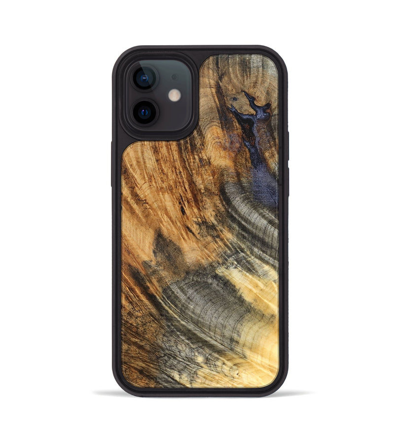 iPhone 12 Wood Phone Case - Vivien (Wood Burl, 825260)