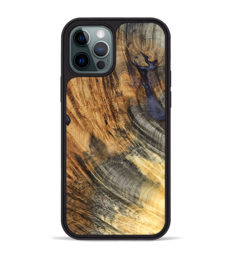 iPhone 12 Pro Max Wood Phone Case - Vivien (Wood Burl, 825260)
