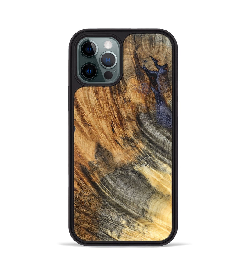 iPhone 12 Pro Wood Phone Case - Vivien (Wood Burl, 825260)