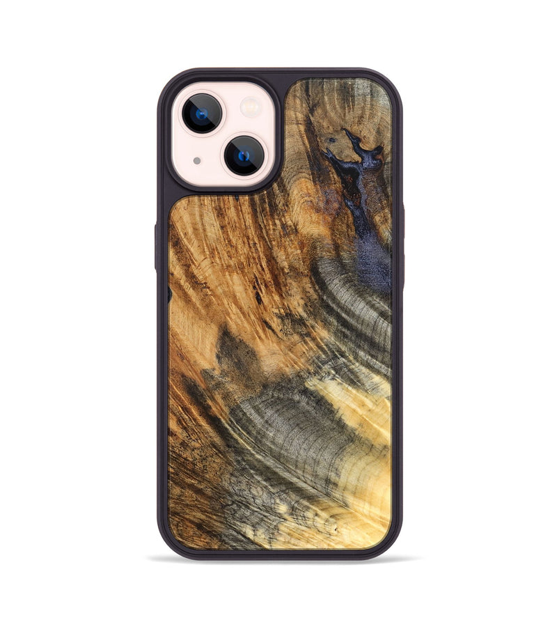 iPhone 14 Wood Phone Case - Vivien (Wood Burl, 825260)