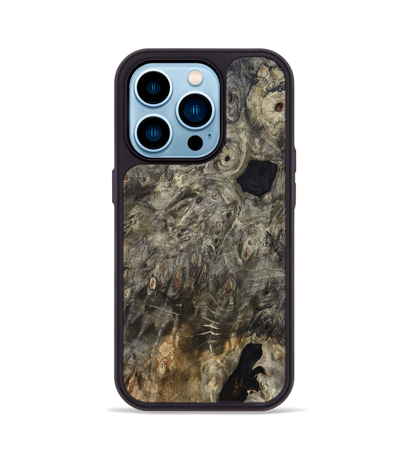 iPhone 14 Pro Wood Phone Case - Bettie (Wood Burl, 825262)
