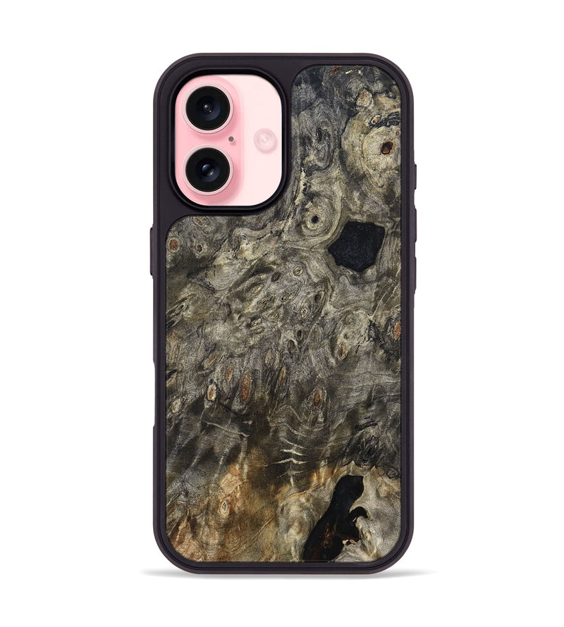 iPhone 16 Wood Phone Case - Bettie (Wood Burl, 825262)