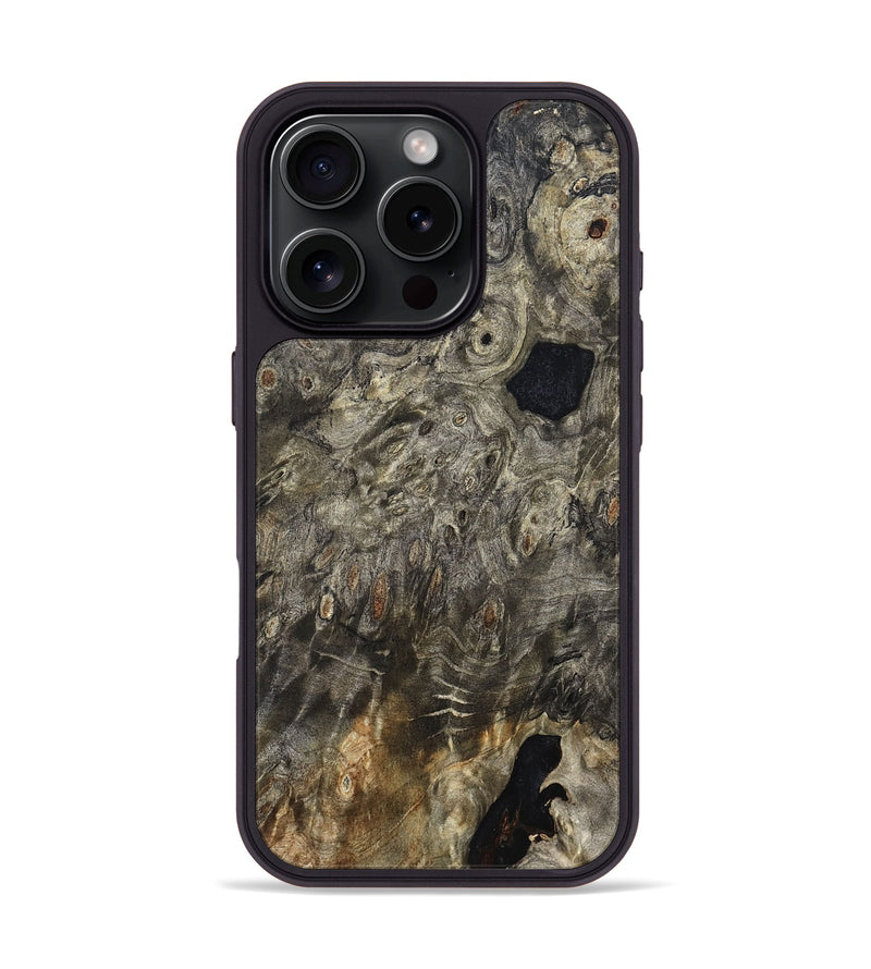 iPhone 16 Pro Wood Phone Case - Bettie (Wood Burl, 825262)