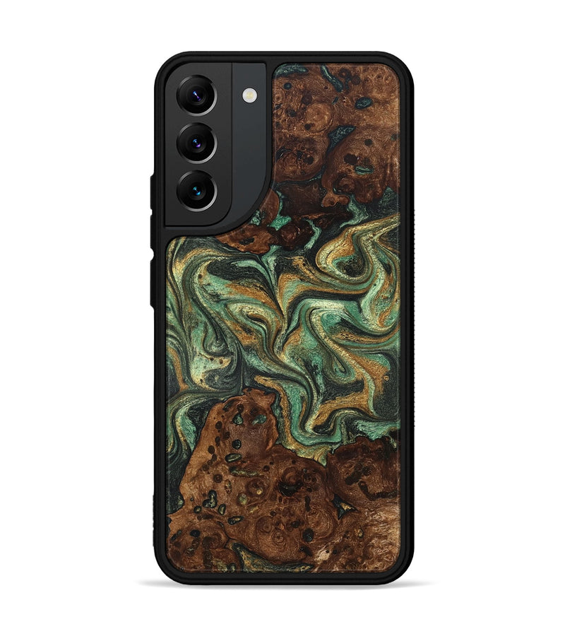 Galaxy S22 Plus Wood Phone Case - Mary (Green, 825264)