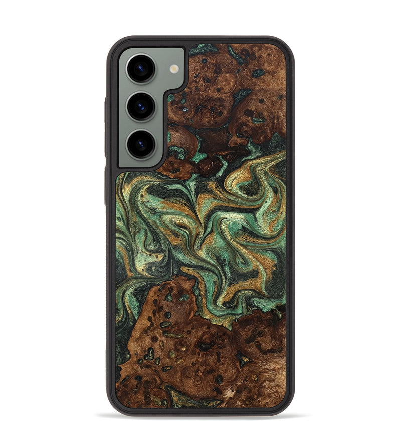 Galaxy S23 Plus Wood Phone Case - Mary (Green, 825264)