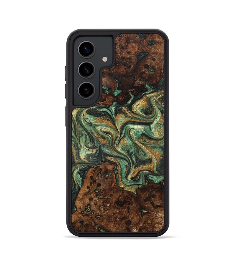 Galaxy S24 Wood Phone Case - Mary (Green, 825264)