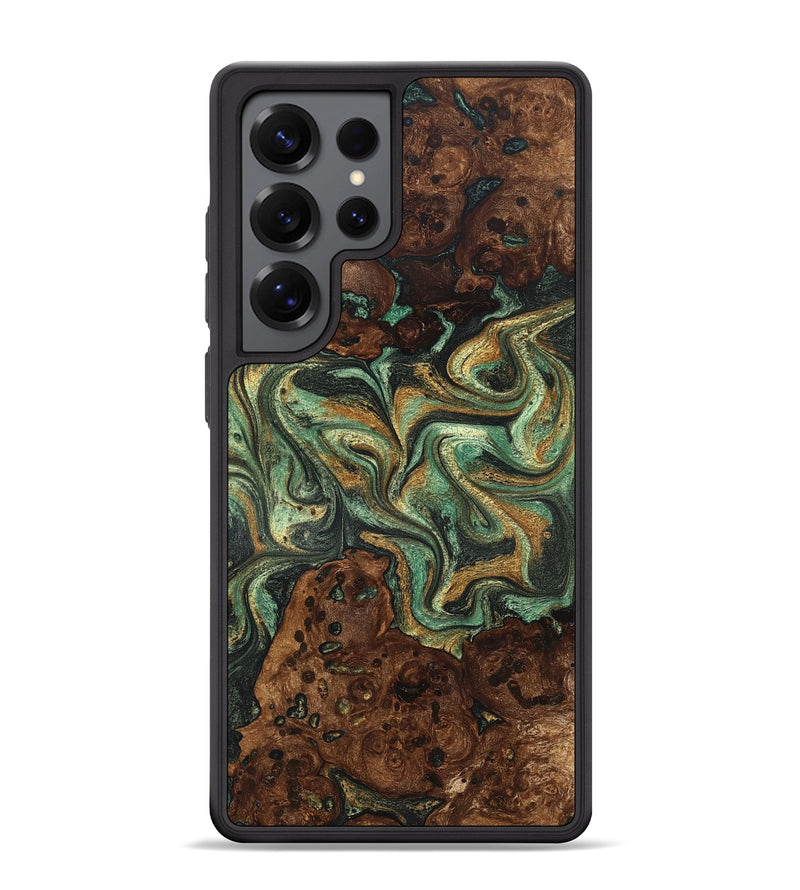 Galaxy S25 Ultra Wood Phone Case - Mary (Green, 825264)