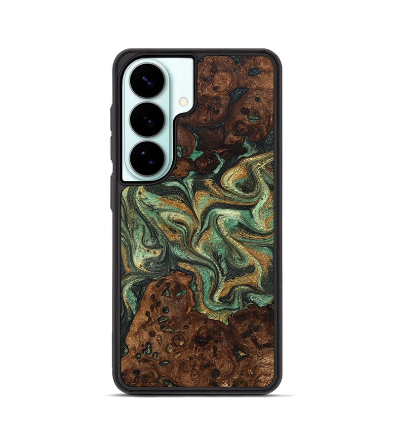 Galaxy S26 Wood Phone Case - Mary (Green, 825264)
