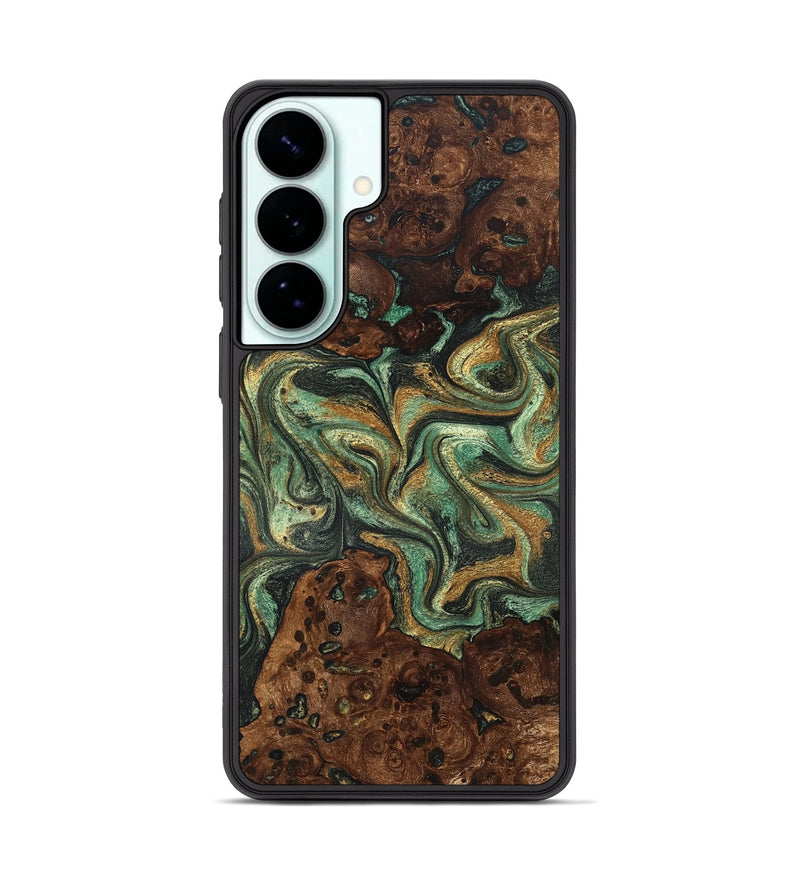 Galaxy S26 Plus Wood Phone Case - Mary (Green, 825264)