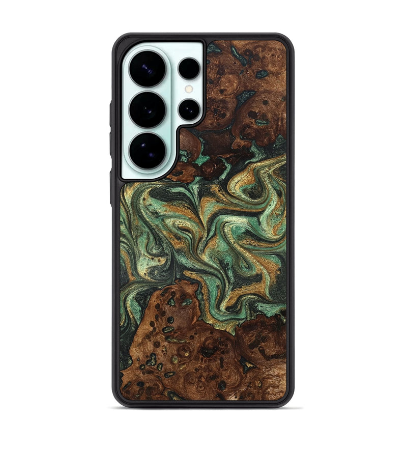 Galaxy S26 Ultra Wood Phone Case - Mary (Green, 825264)