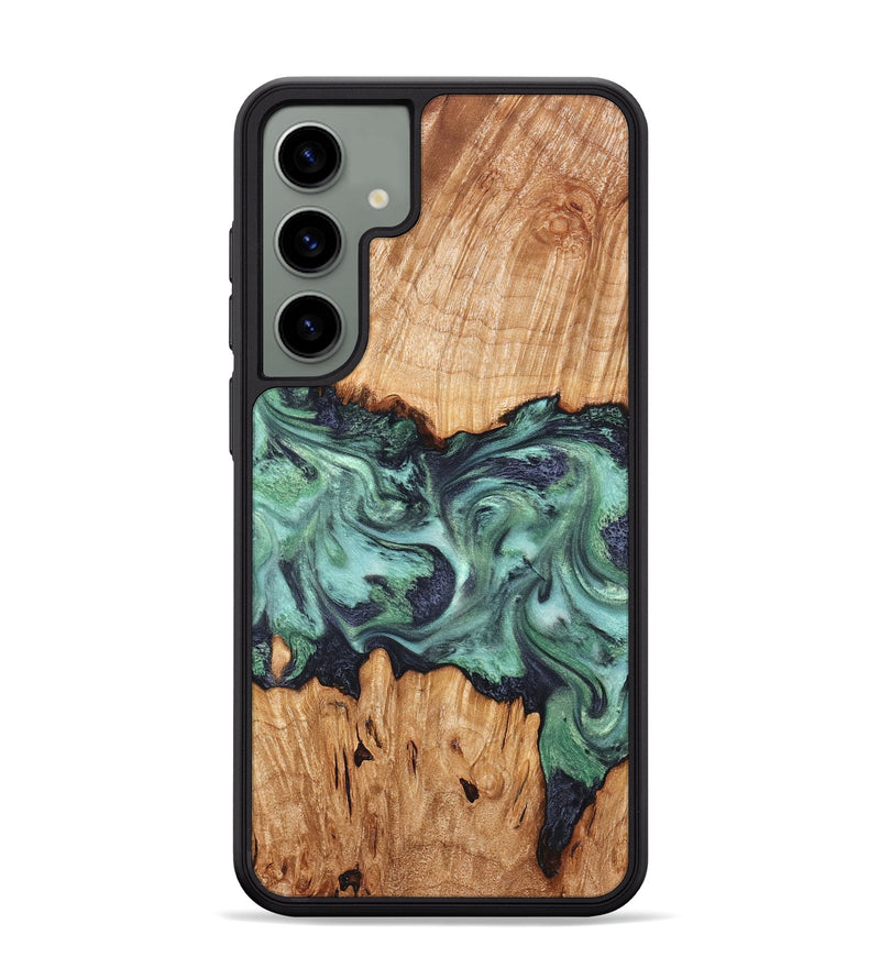 Galaxy S24 Plus Wood Phone Case - Ari (Green, 825265)