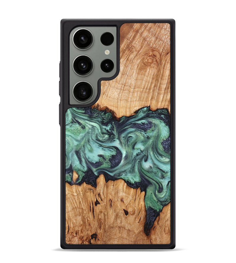 Galaxy S24 Ultra Wood Phone Case - Ari (Green, 825265)