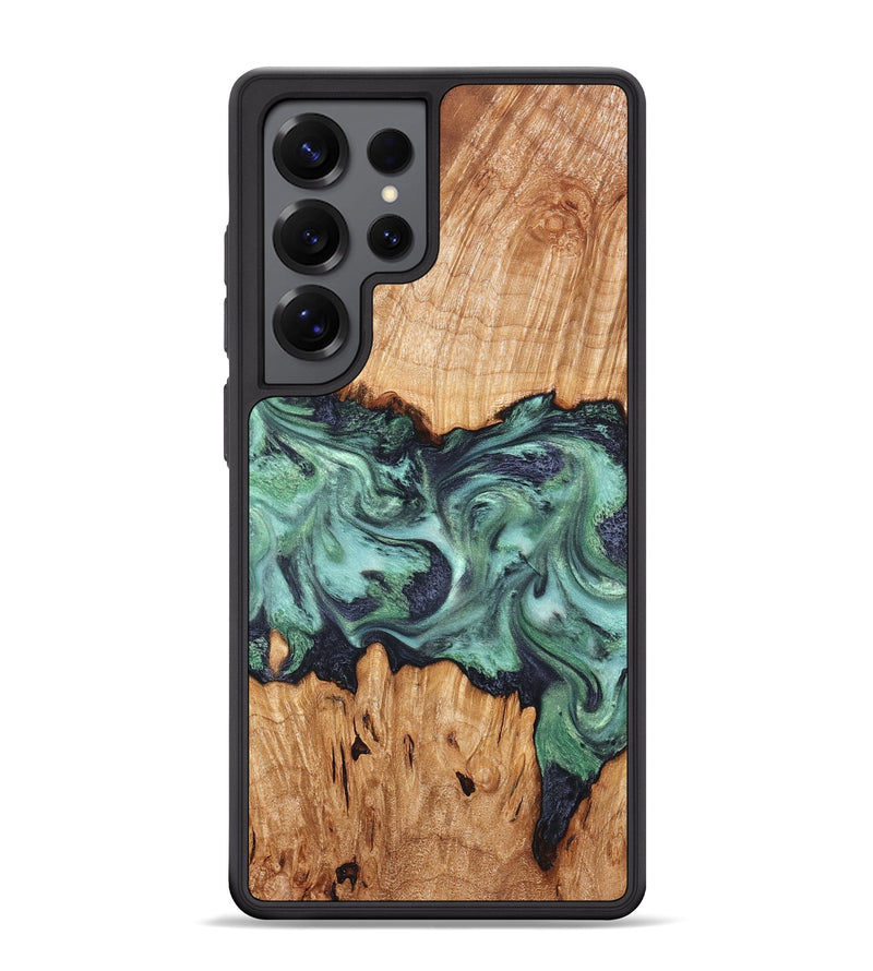 Galaxy S25 Ultra Wood Phone Case - Ari (Green, 825265)